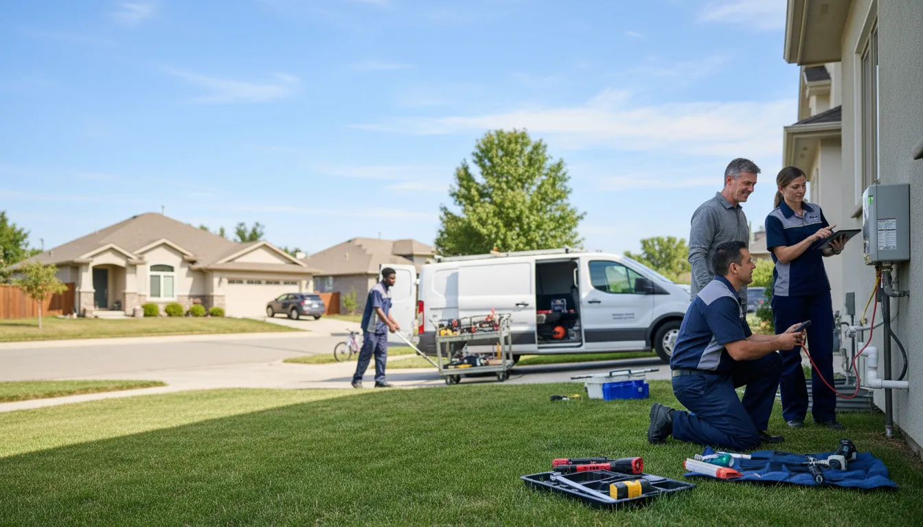 Tankless water heater service in Auburn, MA